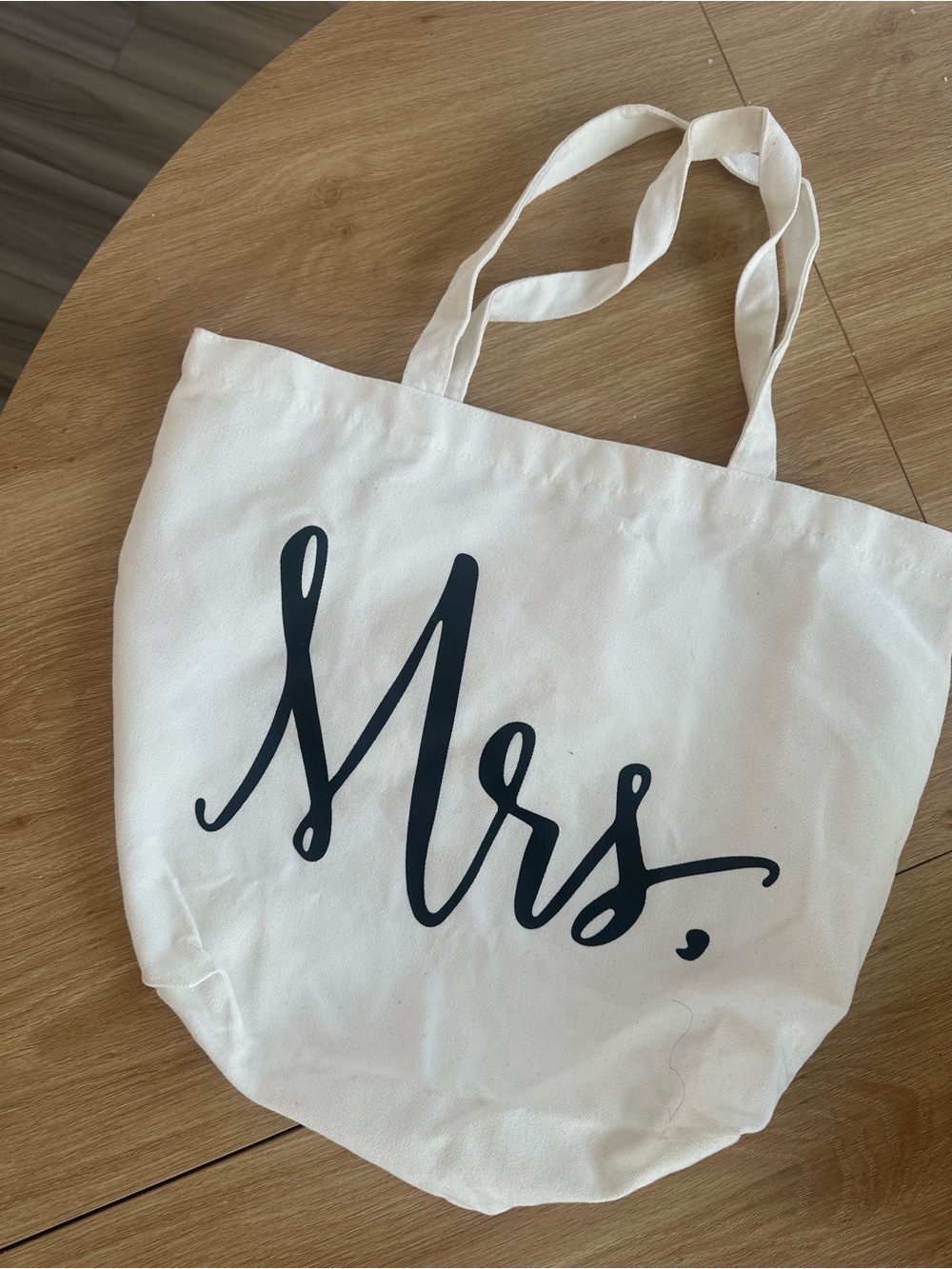 Mrs. Canvas Tote Bag
